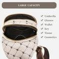 thumbnail image 3 of MMYGU Small Sling Bag for Women Vegan Leather Fanny Pack Fashion Crossbody Bags Chest Bag for Travel Work Coffee, 3 of 8
