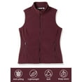 thumbnail image 3 of 33,000ft Polar Fleece Zip Sleeveless, Outerwear Coat (Women's), 3 of 6