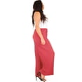 thumbnail image 2 of LAVRA Women's Plus Size Pleated Pants Wide Leg Palazzo Bottom, 2 of 4