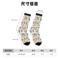 thumbnail image 3 of Fotbe Rabbit And Butterfly Calcetas Largas con Estampado para Hombre y Mujer – Calcetas de Compresión Transpirables y Elásticas, Viajar y Uso Diario Talla 5-11, 3 of 6