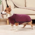 thumbnail image 4 of El algodón casero del suéter del cuello alto del perro acolchó la ropa del perro de la ropa del animal doméstico, 4 of 6