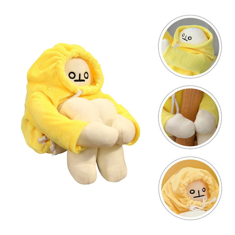 Banana Man Toy Doll Stuffed Plush Pillow Funny Animal Toys Figurine Weird  Toddler Gift Decompression Plushies Kids Hug 