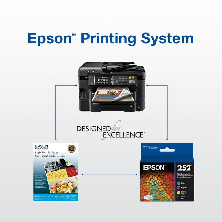 Epson 252 DURABrite Ultra Ink Standard Capacity Combo Pack