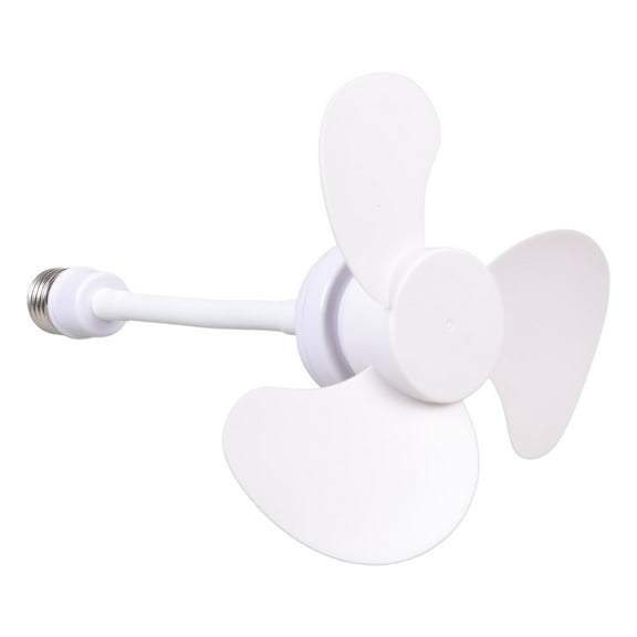 E27 Desk Fan Small Quiet Personals Portable Fan with Flexible Tube Adjustable Cooling Fan 5.5inch Office Table Fan