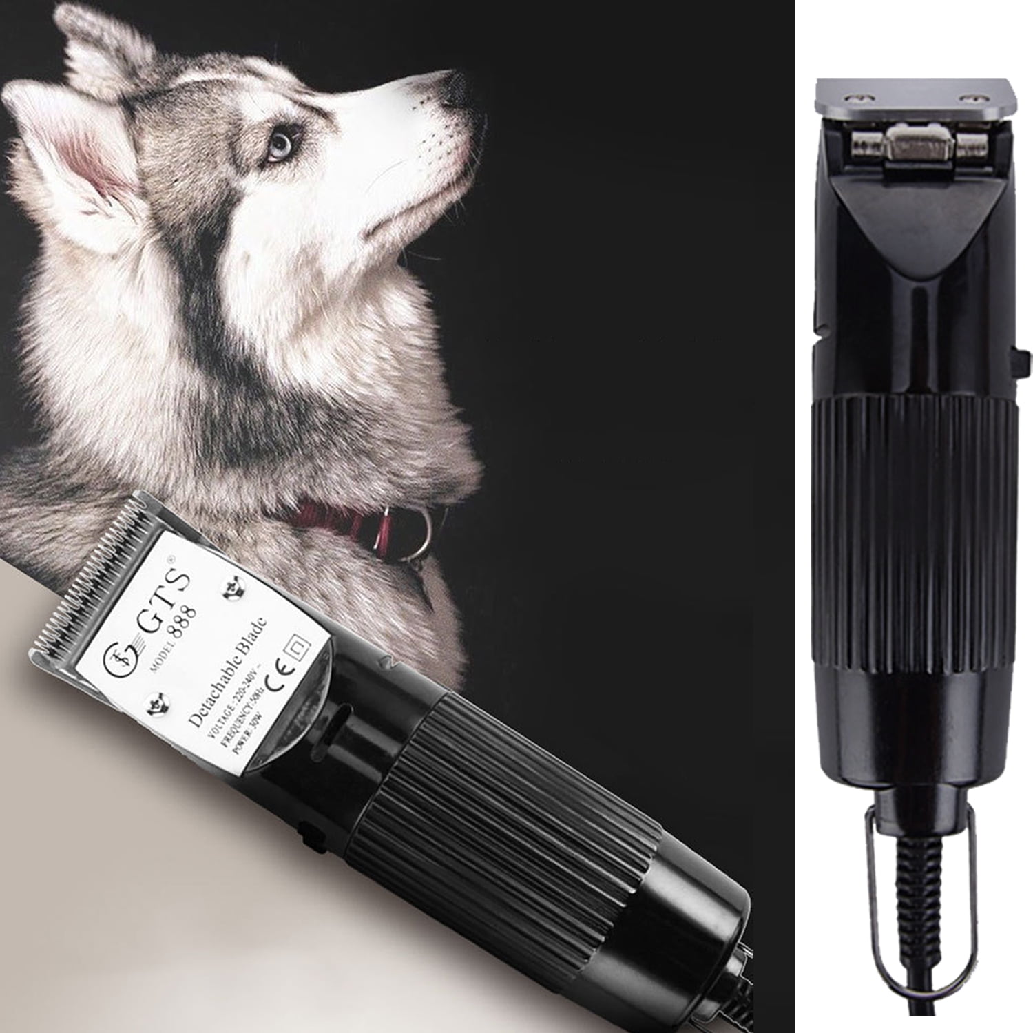 TAOMEE Dog Clippers for Grooming,110V Professional Turbo Animal