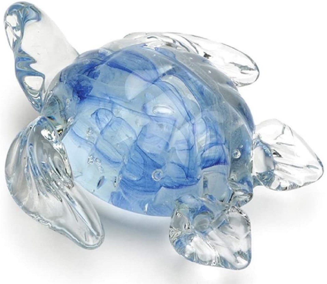 glass blown turtle