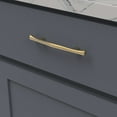 thumbnail image 2 of Belwith Keeler B075319 Olivet 3-3/4" Center To Center Organic Curved Cabinet Bar Handle /, 2 of 6