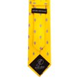 thumbnail image 5 of Scott Allan Collection Yellow Tie for Men | Standard Size 3.3" Adult Tie | Fleur De Lis Necktie, 5 of 5