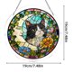 thumbnail image 2 of Acrylic Puzzles Suncatcher Window Hanging 83 Pieces Stained Glass Acrylic Puzzle Song Decoration For Women Men Mom Birthday Home Decor, 2 of 9