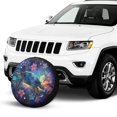 thumbnail image 2 of KAKALAD Sea Turtle In The Stars Spare Tire Cover Universal Vehicle Accessories Buckle Car Tools 14”in, 2 of 6