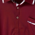 thumbnail image 3 of StSilkitty Mens Casual Golf Shirts Short Sleeve Collared Button T-Shirt with Pocket Summer Lightweight Tops, 3 of 6