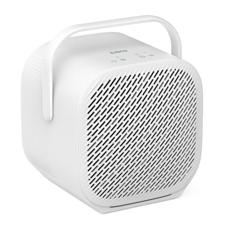 Pure Enrichment PureZone DUO 615 sq. ft. True HEPA 3-Stage Filtration Tabletop Air Purifier, White