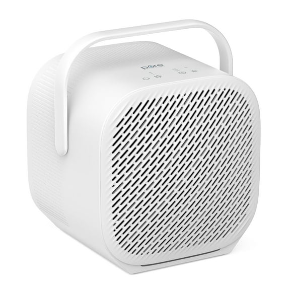 Pure Enrichment PureZone DUO 615 sq. ft. True HEPA 3-Stage Filtration Tabletop Air Purifier, White