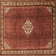 thumbnail image 1 of Ahgly Company Indoor Square Persian Brown Traditional Area Rugs, 8' Square, 1 of 4