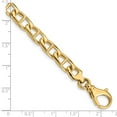 thumbnail image 2 of 14k Yellow Gold Solid 7.00mm Anchor Link Chain, 2 of 2