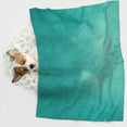 thumbnail image 6 of Disketp Teal Turquoise1 Dog Blanket/Bed Cover for Dogs and Cats,Puppy Essentials-Large, 6 of 8