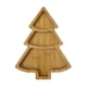 thumbnail image 2 of Bandeja de madera para servir Navidad FLhrweasw 3 uds árbol puntiagudo dividido, 2 of 2