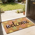 thumbnail image 4 of YingYouFu Easter Welcome Mat Outdoor, Rabbit Egg Coir Doormat for Front Entryway, Absorbent Non Slip Rug with Rubber Backing for Spring Porch Decoration, 4 of 6