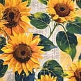 thumbnail image 6 of HAOXIT Round Tablecloth Washable Decoration Table Cover for Kitchen Party 38-42, 6 of 8