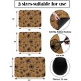 thumbnail image 3 of Brown Black Mushroom Dish Drying Mat for Kitchen Counter, Super Absorbent Quick Dry Coffee Bar Mat Pad Thin Diatomaceous Sink Mat Non Slip Dish Drainer Mat 16''''x18'''' Retro Vegetable Botanical, 3 of 6