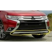 front bumper deflector Lower Valance for 2016 -18 OUTLANDER silver painted