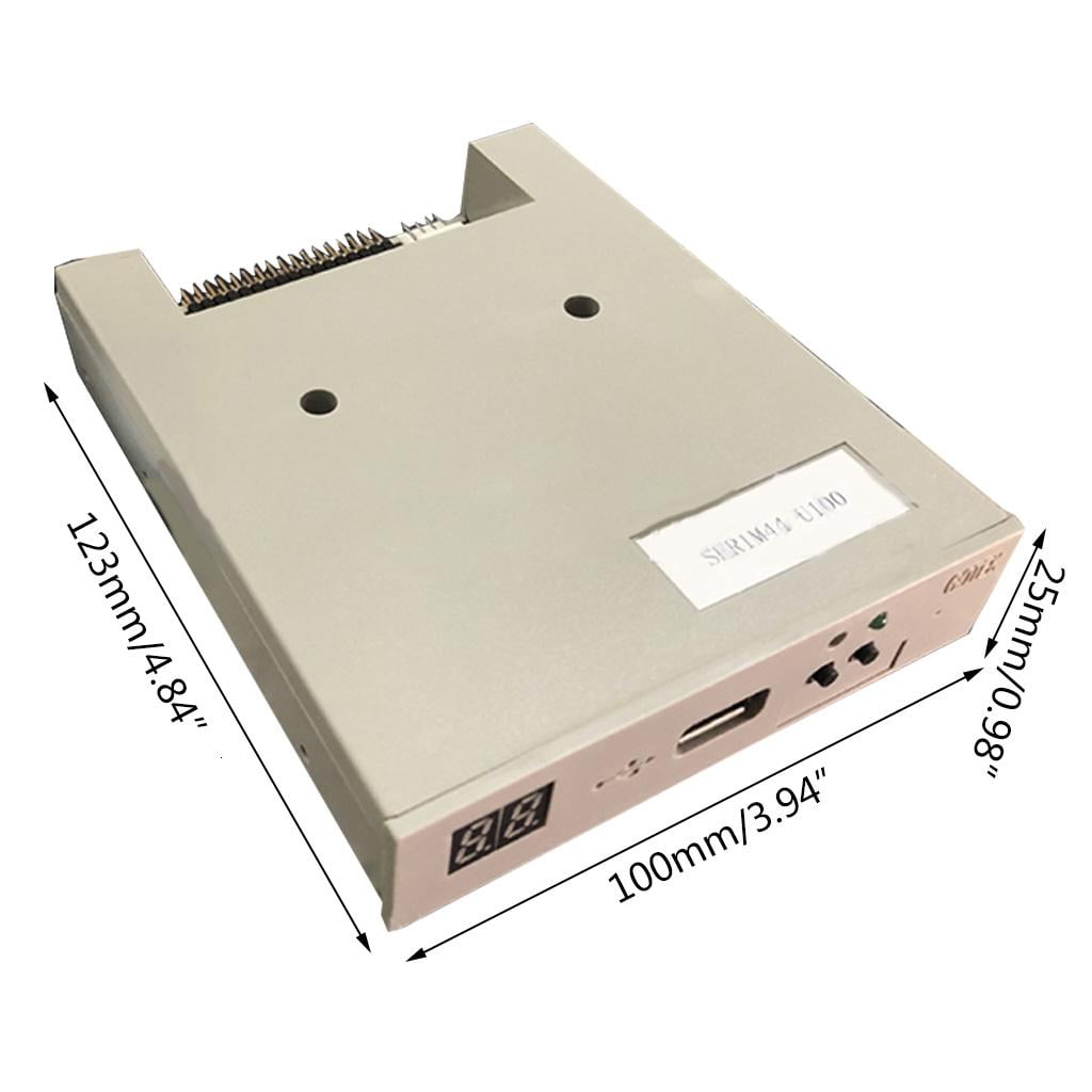 Jesscasday GOTEK SFR1M44-U100 1.44MB USB SSD Floppy Drive Emulator 3.5” 32-Bit 34pin CPU Industrial Controllers Floppy Disk Driver