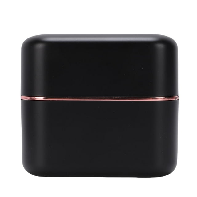 Cepillo Alisador De Pelo Inalámbrico, Mini Cepillo Portátil Para Alisar El Cabello, Antiescaldaduras, Recargable Para Todo Tipo De Cabello, Color Negro