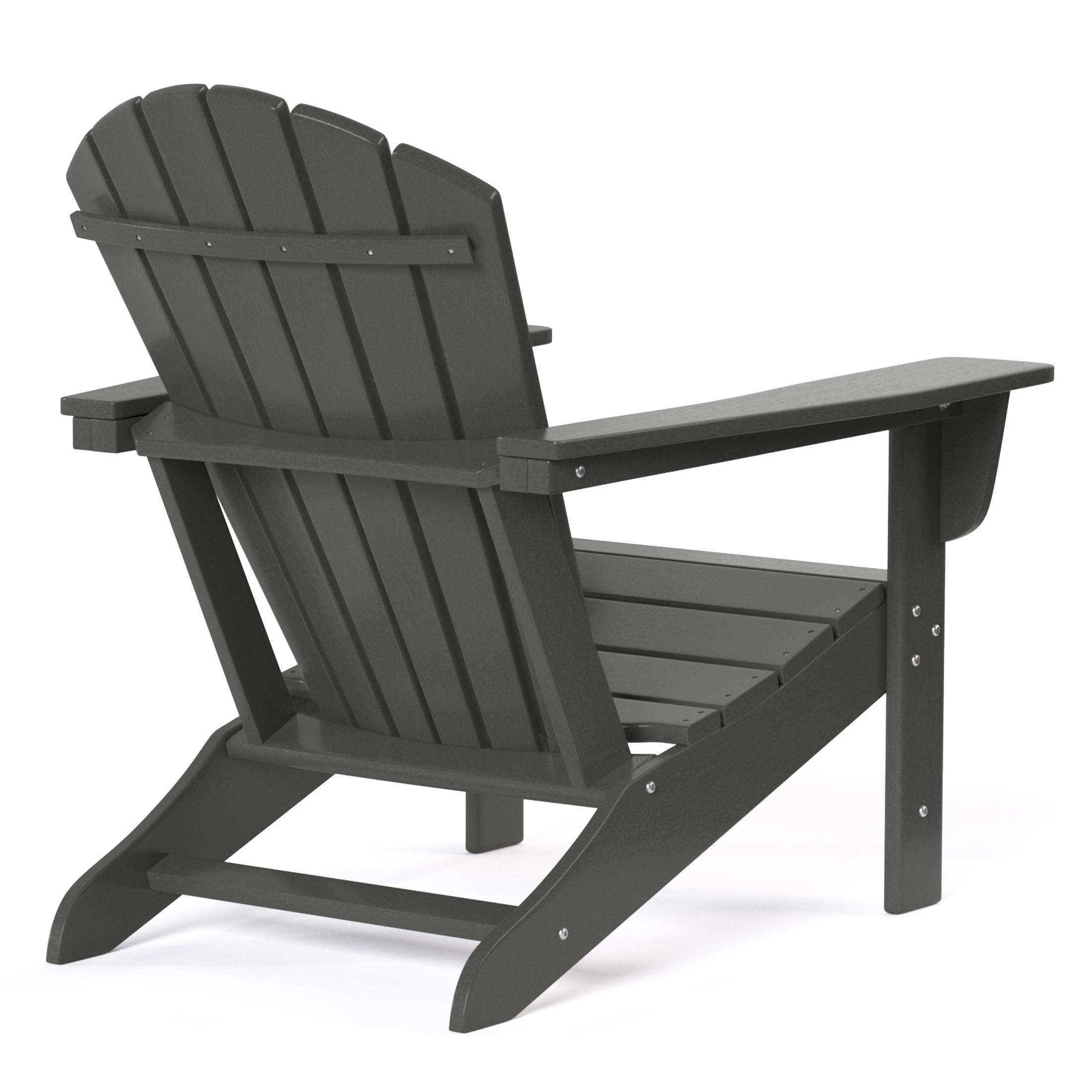 WestinTrends Dylan Outdoor Adirondack Chair, Gray