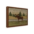 thumbnail image 2 of Trademark Fine Art 'Folk Moose' Canvas Art by Robin Betterley, 2 of 3
