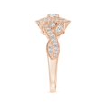 thumbnail image 3 of ANGARA Lab Grown Diamond Engagement Ring for Women in 14K Rose Gold (Size-3.4mm| Color-F-G| Clarity-VS) | April Birthstone, Anniversary, Jewelry Gift for Women | Lab-Grown Diamond Ring, 3 of 6