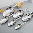 thumbnail image 3 of Pelle en Acier Inoxydable Fonctionnelle pour Cuisine Bar Sucre Farine Buffet Aliments Secs, 3 of 5