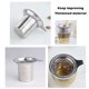 thumbnail image 4 of 1pc Stainless Steel Mesh Tea Infuser, Reusable Teapot Mug Cup Tea Strainer, Loose Leaf Spice Filter, Silvery, 4 of 4