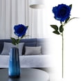 thumbnail image 2 of Chenmei Essentiels Tendance pour la Maison : Fleurs Artificielles Roses Réalistes Longues Roses Rouges Bouquet pour Centre de Table de Mariage Décoration de la Maison et Saint-Valentin, 2 of 9