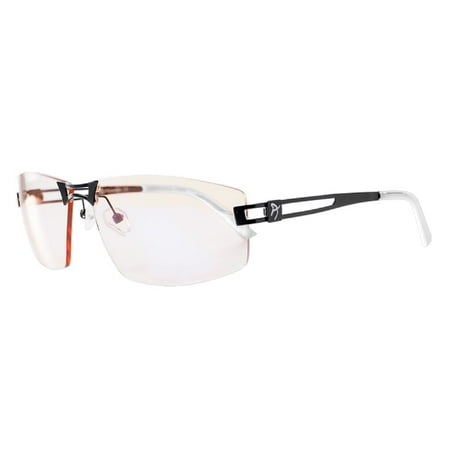 Visione VX- 600 Computer Gaming Glasses, Anti-Glare, Blue Light & UV Protection, White - PC/Mac/Linux