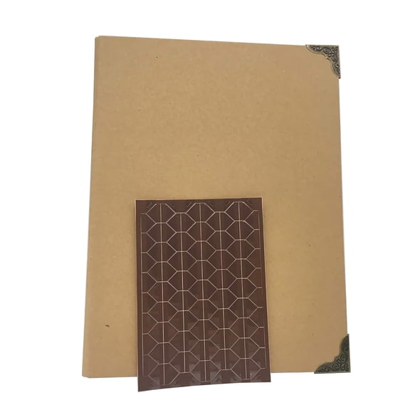 Recollections Kraft Journal Scrapbook Album, 6 Pack