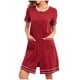 thumbnail image 2 of Batas de invierno para mujer, camisón cálido y camisón de invierno con cremallera y bolsillos, pijama holgado para mujer., 2 of 6