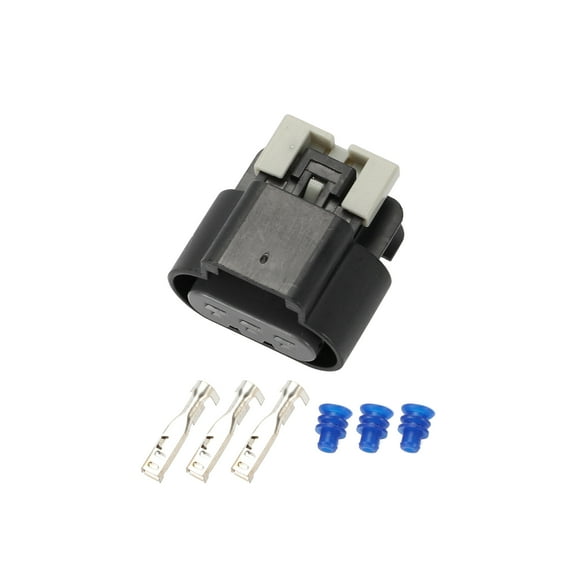 Unique Bargains 3 Pin Camshaft Position Sensor Connector Plug Waterproof Female Wire Terminal Connector for Buick 1 Set