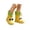 c-354Yellow111, variant on HAYIMI Cartoon Rainboots Waterproof Round Toe Baby Rain Boots Boys Girls with Adjustable Drawstring Soft Sole Lightweight Outdoor Rain Boots Toddlers Fashionable Shoes