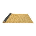 thumbnail image 2 of Ahgly Company Indoor Round Oriental Brown Traditional Area Rugs, 3' Round, 2 of 4
