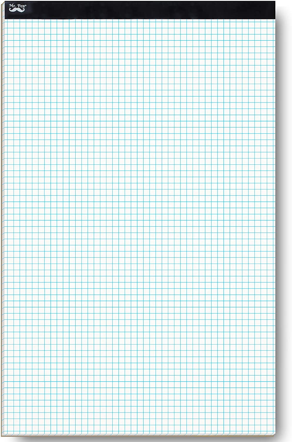 Pen- Graph Paper Square Paper Graph Paper Pad Grid Paper Math Paper 2x2 1/2 Inch Graph Paper Graphing Paper 8.5x11 Math Graph Paper Mr 2 Squares per inch 55 Sheets Grid Paper Pad 