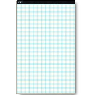 10 Pack of Large Sheet Format 1/4 Graph Paper 60 X 24 Blue Lines 