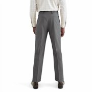 Dockers Mens Signature Go Straight Fit Khaki Smart 360 Tech Pants (Regular and Big & Tall), Car Park Grey, 40W x 32L