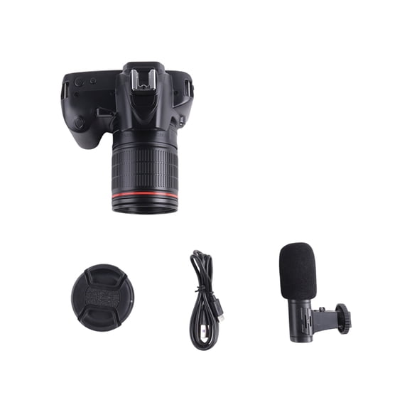 Cámara Digital Profesional HD 4K WIFI con Zoom 16 X de Visión Micrófono