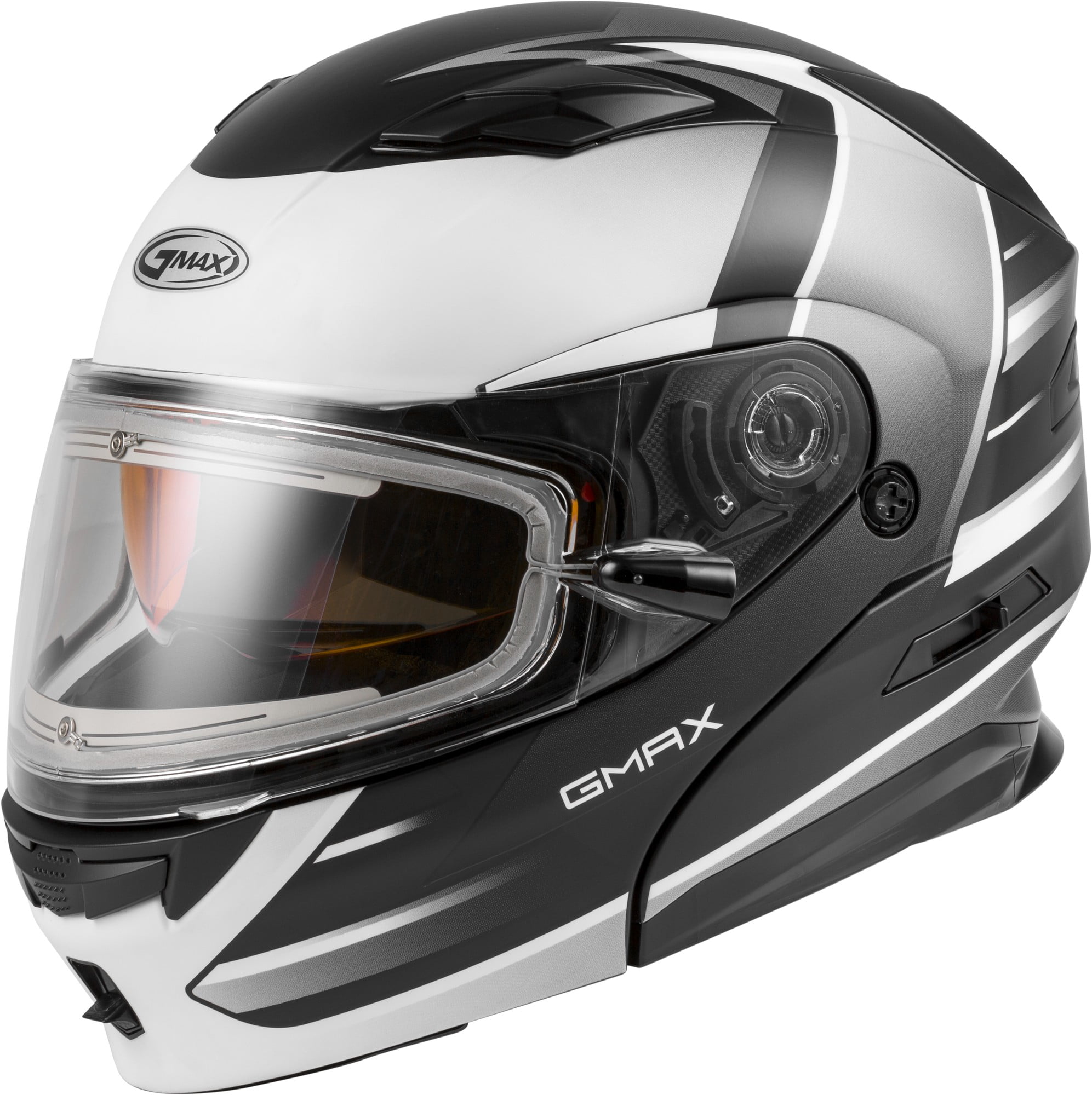Gmax MD-01S Modular W/Electric Shield Snow Motorcycle Helmet Pick Size & Color 