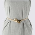 thumbnail image 2 of Cadenas de cintura ajustables de primavera para mujeres en tono dorado de Unique Bargains, 2 of 6