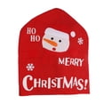 thumbnail image 1 of Christmas sale! Christmas Chair Cover Soft Santa Snowman Chair Back Covers for Dining Room Holiday Party Home Decor Chair Slipcovers "Printing", 1 of 5