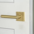 thumbnail image 4 of Viaggio Qadmlnmod_Sd_Rh Motivo Solid Brass Non-Turning One-Sided Dummy Door Lever - Chrome, 4 of 7