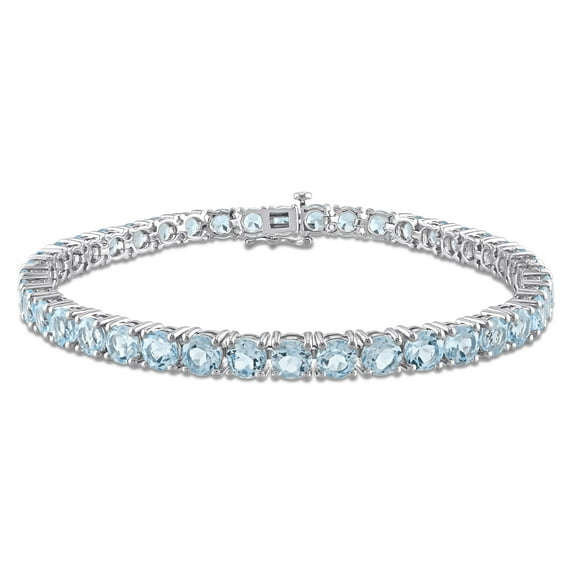Everly Women's Topaz Sterling Silver Tennis Bracelet