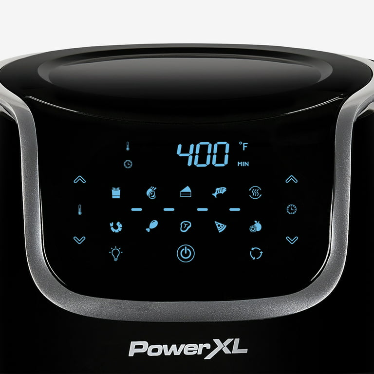PowerXL 5-Quart Black Vortex Air Fryer Plus