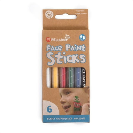 UPC: 9313306022845 | Mj Face Paint Sticks 6Pk by Micador jR.